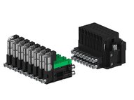 Eżektor piCOMPACT10X MICRO, niskie ciś. zasilania, pojedynczy, 8 kanałów, złącze Ø4, 2xzłącze Ø6, NC próżnia, (PC.L.MC1.S.EBX.S14.8A.26.EI.CP44) (9921575) - Piab