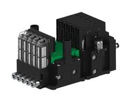 Eżektor piCOMPACT10X MICRO wys, przepływ podciśnienia, pojedynczy, 5 kanałów, 2xzłącze Ø6, NC próżnia i przedmuch, (PC.S.MC1.S.CBX.S14.5X.26.EC.CCPA) (9932152) - Piab