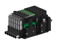 Eżektor piCOMPACT10X MICRO dod.poziom podciśnienia, pojedynczy, 6 kanałów, 2xzłącze Ø6, NC próżnia i przedmuch, (PC.X.MC1.S.CBA.S16.6X.26.EC.CCPA) (9937129) - Piab