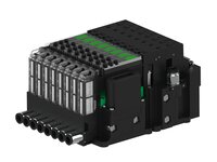 Eżektor piCOMPACT10X MICRO dod. wys, przepływ podciśnienia, pojedynczy, 8 kanałów, 2xzłącze Ø6, NC próżnia, (PC.T.MC1.S.EBA.S16.8X.26.EN.CP44) (9951335) - Piab