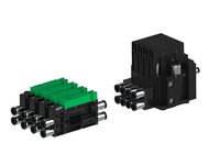 Eżektor piCOMPACT10X MICRO, niskie ciś. zasilania, pojedynczy, 4 kanały, złącze Ø6, 2xzłącze Ø6, NC próżnia i przedmuch, (PC.L.MC1.S.CBX.X26.4B.26.EI.CCPA) (9973359) - Piab