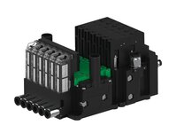 Eżektor piCOMPACT10X MICRO dod.poziom podciśnienia, pojedynczy, 6 kanałów, 2xzłącze Ø6, NC próżnia i przedmuch, (PC.X.MC1.S.CBX.X16.6X.26.EC.CCPA) (9928668) - Piab