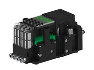Eżektor piCOMPACT10X MICRO wys, przepływ podciśnienia, pojedynczy, 4 kanały, 2xzłącze Ø6, NC próżnia i przedmuch, (PC.S.MC1.S.DBA.S14.4X.26.EC.CCPA) (9922952) - Piab