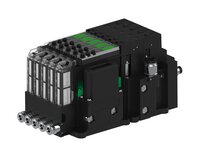 Eżektor piCOMPACT10X MICRO, niskie ciś. zasilania, pojedynczy, 5 kanałów, 2xzłącze Ø6, NC próżnia i przedmuch, (PC.L.MC1.S.CBA.S14.5X.26.EN.CCNA) (9917344) - Piab