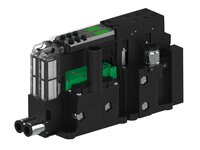 Eżektor piCOMPACT10X MICRO dod.poziom podciśnienia, pojedynczy, 2 kanały, złącze Ø6, NC próżnia i przedmuch, (PC.X.MC1.S.AAA.S16.2X.6.EC.CCP6) (9922290) - Piab