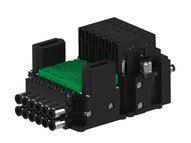 Eżektor piCOMPACT10X MICRO dod.poziom podciśnienia, pojedynczy, 6 kanałów, 2xzłącze Ø6, NC próżnia i przedmuch, (PC.X.MC1.S.CBX.X26.6X.26.EN.CCPA) (9928336) - Piab