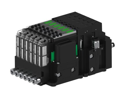Eżektor piCOMPACT10X MICRO wys, przepływ podciśnienia, podwójny, 6 kanałów, 2xzłącze Ø6, NC próżnia i przedmuch, (PC.S.MC2.S.AAA.S14.6X.26.EN.CCPA) (9926082) - Piab