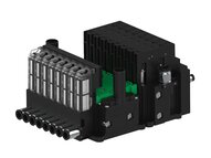 Eżektor piCOMPACT10X MICRO, niskie ciś. zasilania, pojedynczy, 8 kanałów, 2xzłącze Ø6, NC próżnia i przedmuch, (PC.L.MC1.S.CBX.X16.8X.26.EC.CCPA) (9970272) - Piab