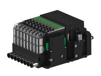 Eżektor piCOMPACT10X MICRO, niskie ciś. zasilania, podwójny, 8 kanałów, 2xzłącze Ø6, NC próżnia i przedmuch, (PC.L.MC2.S.AAA.S16.8X.26.EN.CCPA) (9920221) - Piab