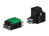 Eżektor piCOMPACT10X MICRO dod. wys, przepływ podciśnienia, pojedynczy, 3 kanały, złącze 1/4", złącze Ø6, NC próżnia i przedmuch, (PC.T.MC1.S.CBX.X24.3C.6.EI.CCP6) (9924884) - Piab