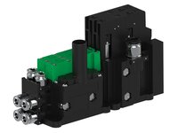 Eżektor piCOMPACT10X MICRO dod. wys, przepływ podciśnienia, podwójny, 2 kanały, złącze Ø6, NC próżnia i przedmuch, (PC.T.MC2.S.DBX.X34.2X.6.EC.CCP6) (9913613) - Piab