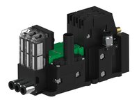 Eżektor piCOMPACT10X MICRO wys, przepływ podciśnienia, pojedynczy, 3 kanały, złącze Ø6, NC próżnia i przedmuch, (PC.S.MC1.S.CBX.S16.3X.6.EC.CCP6) (9914322) - Piab