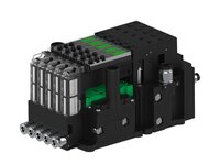 Eżektor piCOMPACT10X MICRO dod.poziom podciśnienia, pojedynczy, 5 kanałów, 2xzłącze Ø6, NC próżnia, (PC.X.MC1.S.EBA.S14.5X.26.EC.CPA) (9935340) - Piab