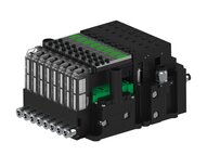 Eżektor piCOMPACT10X MICRO dod.poziom podciśnienia, pojedynczy, 8 kanałów, 2xzłącze Ø6, NC próżnia, (PC.X.MC1.S.EBA.S14.8X.26.EC.CPA) (9932098) - Piab