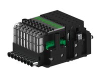 Eżektor piCOMPACT10X MICRO, niskie ciś. zasilania, pojedynczy, 8 kanałów, 2xzłącze Ø6, NC próżnia, (PC.L.MC1.S.EBA.S16.8X.26.EC.CPA) (9964972) - Piab