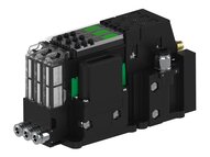 Eżektor piCOMPACT10X MICRO dod. wys, przepływ podciśnienia, podwójny, 3 kanały, złącze Ø6, NC próżnia i przedmuch, (PC.T.MC2.S.AAA.S14.3X.6.EN.CCP6) (9926601) - Piab