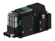 Eżektor piCOMPACT10X MICRO dod. wys, przepływ podciśnienia, podwójny, 3 kanały, złącze Ø6, NC próżnia i przedmuch, (PC.T.MC2.S.AAA.S16.3X.6.EN.CCP6) (9926091) - Piab