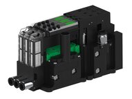 Eżektor piCOMPACT10X MICRO dod.poziom podciśnienia, pojedynczy, 3 kanały, złącze Ø6, NC próżnia, (PC.X.MC1.S.EBA.S16.3X.6.EC.CP6) (9916360) - Piab