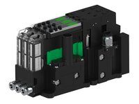 Eżektor piCOMPACT10X MICRO, niskie ciś. zasilania, podwójny, 3 kanały, złącze Ø6, NC próżnia, (PC.L.MC2.S.EBA.S14.3X.6.EC.CN6) (9915967) - Piab