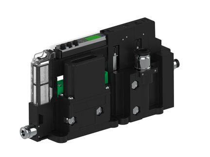 Eżektor piCOMPACT10X MICRO dod.poziom podciśnienia, pojedynczy, 1 kanał, złącze Ø6, NC próżnia i przedmuch, (PC.X.MC1.S.CBA.S14.1X.6.EN.CCPA) (9955004) - Piab
