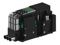 Eżektor piCOMPACT10X MICRO wys, przepływ podciśnienia, pojedynczy, 3 kanały, złącze Ø6, NC próżnia, (PC.S.MC1.S.EBA.S16.3X.6.EN.CP6) (9919555) - Piab