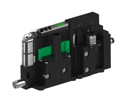 Eżektor piCOMPACT10X MICRO wys, przepływ podciśnienia, podwójny, 1 kanał, złącze Ø6, NO próżnia + NC przedmuch, (PC.S.MC2.S.CBA.S114.1X.6.EC.OCPA) (9934310) - Piab