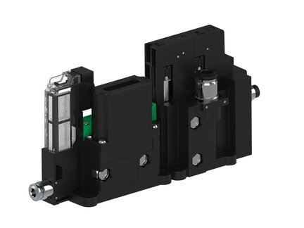 Eżektor piCOMPACT10X MICRO, niskie ciś. zasilania, pojedynczy, 1 kanał, złącze Ø6, NC próżnia i przedmuch, (PC.L.MC1.S.CAX.S14.1X.6.EN.CCPA) (9961723) - Piab
