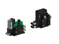 Eżektor piCOMPACT10X MICRO dod. wys, przepływ podciśnienia, podwójny, 2 kanały, złącze Ø6, złącze Ø6, NC próżnia i przedmuch, (PC.T.MC2.S.DBX.S14.2B.6.EC.CCPA) (9938805) - Piab