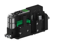 Eżektor piCOMPACT10X MICRO dod. wys, przepływ podciśnienia, pojedynczy, 2 kanały, złącze Ø6, NC próżnia i przedmuch, (PC.T.MC1.S.BAA.X14.2X.6.EC.CCNA) (9957166) - Piab