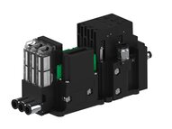 Eżektor piCOMPACT10X MICRO dod. wys, przepływ podciśnienia, podwójny, 3 kanały, złącze Ø6, NC próżnia i przedmuch, (PC.T.MC2.S.CBX.S16.3X.6.EN.CCPA) (9934067) - Piab