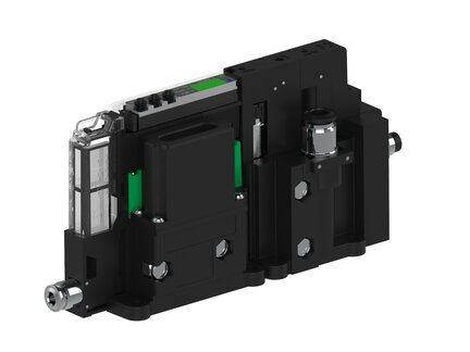 Eżektor piCOMPACT10X MICRO wys, przepływ podciśnienia, podwójny, 1 kanał, złącze Ø6, NC próżnia, (PC.S.MC2.S.EBA.S14.1X.6.EN.CPA) (9970612) - Piab