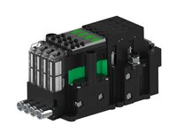 Eżektor piCOMPACT10X MICRO dod.poziom podciśnienia, podwójny, 4 kanały, 2xzłącze 1/4", NC próżnia i przedmuch, (PC.X.MC2.S.AAA.S114.4X.214.EC.CCP26) (9914018) - Piab