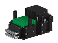 Eżektor piCOMPACT10X MICRO dod. wys, przepływ podciśnienia, podwójny, 5 kanałów, 2xzłącze 1/4", NC próżnia i przedmuch, (PC.T.MC2.S.DBX.X214.5X.214.EC.CCP26) (9914024) - Piab