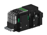 Eżektor piCOMPACT10X MICRO dod. wys, przepływ podciśnienia, podwójny, 4 kanały, 2xzłącze 1/4", NC próżnia i przedmuch, (PC.T.MC2.S.DBA.S114.4X.214.EN.CCP26) (9917467) - Piab