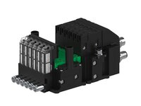 Eżektor piCOMPACT10X MICRO, niskie ciś. zasilania, pojedynczy, 6 kanałów, 2xzłącze 1/4", NC próżnia i przedmuch, (PC.L.MC1.S.DAX.S114.6X.214.EC.CCN26) (9946485) - Piab