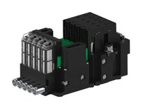 Eżektor piCOMPACT10X MICRO dod.poziom podciśnienia, podwójny, 5 kanałów, 2xzłącze 1/4", NC próżnia, (PC.X.MC2.S.EBX.S114.5X.214.EN.CP26) (9924807) - Piab
