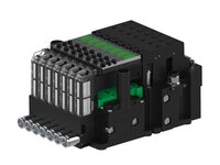 Eżektor piCOMPACT10X MICRO dod. wys, przepływ podciśnienia, pojedynczy, 7 kanałów, 2xzłącze 1/4", NC próżnia, (PC.T.MC1.S.EBA.S114.7X.214.EC.CP44) (9918029) - Piab
