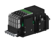 Eżektor piCOMPACT10X MICRO, niskie ciś. zasilania, pojedynczy, 5 kanałów, 2xzłącze 1/4", NC próżnia i przedmuch, (PC.L.MC1.S.DAA.S114.5X.214.EN.CCPA) (9938592) - Piab