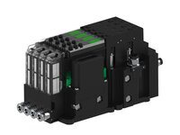 Eżektor piCOMPACT10X MICRO dod.poziom podciśnienia, pojedynczy, 4 kanały, 2xzłącze 1/4", NC próżnia i przedmuch, (PC.X.MC1.S.AAA.S14.4X.214.EN.CCPA) (9946298) - Piab