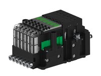 Eżektor piCOMPACT10X MICRO dod.poziom podciśnienia, podwójny, 6 kanałów, 2xzłącze 1/4", NC próżnia i przedmuch, (PC.X.MC2.S.BAA.S14.6X.214.EC.CCPA) (9962641) - Piab