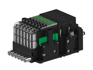Eżektor piCOMPACT10X MICRO dod. wys, przepływ podciśnienia, podwójny, 6 kanałów, 2xzłącze 1/4", NC próżnia i przedmuch, (PC.T.MC2.S.CBA.S114.6X.214.EC.CCPA) (9918487) - Piab
