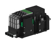 Eżektor piCOMPACT10X MICRO wys, przepływ podciśnienia, podwójny, 4 kanały, 2xzłącze 1/4", NC próżnia i przedmuch, (PC.S.MC2.S.BAA.S16.4X.214.EN.CCPA) (9932708) - Piab
