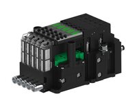 Eżektor piCOMPACT10X MICRO, niskie ciś. zasilania, pojedynczy, 5 kanałów, 2xzłącze 1/4", NC próżnia i przedmuch, (PC.L.MC1.S.BAA.S114.5X.214.EC.CCPA) (9938495) - Piab