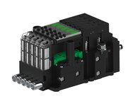 Eżektor piCOMPACT10X MICRO dod.poziom podciśnienia, pojedynczy, 5 kanałów, 2xzłącze 1/4", NC próżnia i przedmuch, (PC.X.MC1.S.AAA.S114.5X.214.EC.CCNA) (9968668) - Piab