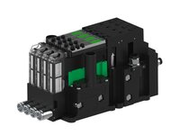 Eżektor piCOMPACT10X MICRO dod.poziom podciśnienia, podwójny, 4 kanały, 2xzłącze 1/4", NC próżnia, (PC.X.MC2.S.EBA.S114.4X.214.EC.CPA) (9938589) - Piab