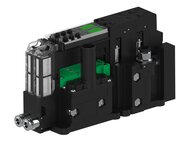 Eżektor piCOMPACT10X MICRO, niskie ciś. zasilania, pojedynczy, 2 kanały, złącze 1/4", NC próżnia i przedmuch, (PC.L.MC1.S.CBA.S14.2X.14.EC.CCN6) (9916048) - Piab