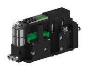 Eżektor piCOMPACT10X MICRO dod.poziom podciśnienia, pojedynczy, 2 kanały, złącze 1/4", NC próżnia i przedmuch, (PC.X.MC1.S.DBA.X14.2X.14.EC.CCPA) (9928588) - Piab