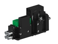 Eżektor piCOMPACT10X MICRO dod. wys, przepływ podciśnienia, podwójny, 2 kanały, złącze 1/4", NC próżnia i przedmuch, (PC.T.MC2.S.CBX.X214.2X.14.EN.CCNA) (9918917) - Piab