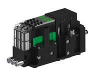 Eżektor piCOMPACT10X MICRO dod. wys, przepływ podciśnienia, podwójny, 3 kanały, złącze 1/4", NC próżnia i przedmuch, (PC.T.MC2.S.AAA.S114.3X.14.EC.CCPA) (9953805) - Piab