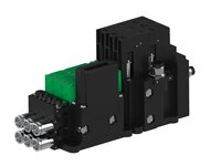 Eżektor piCOMPACT10X MICRO wys, przepływ podciśnienia, podwójny, 3 kanały, złącze 1/4", NC próżnia i przedmuch, (PC.S.MC2.S.CBX.X214.3X.14.EN.CCPA) (9928251) - Piab